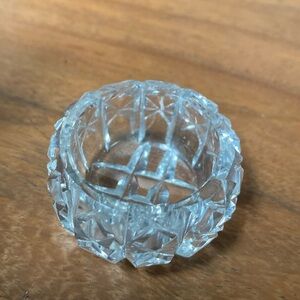 Tiny cut glass bowl